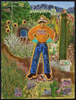 Garden With Gardener