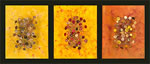 Small Garden Series, Tan/Red/Yellow