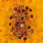 collage with postal stamps